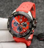 2024 New Tag Heuer Formula 1 Chronograph 43mm Red Dial Men's Watches